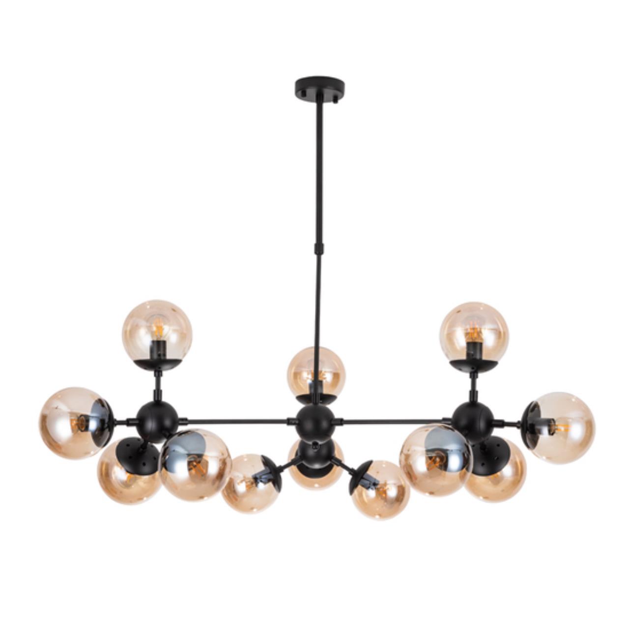 картинка Подвесная люстра Arte Lamp BOLLA A1664SP-12BK от магазина pro-decor.kz