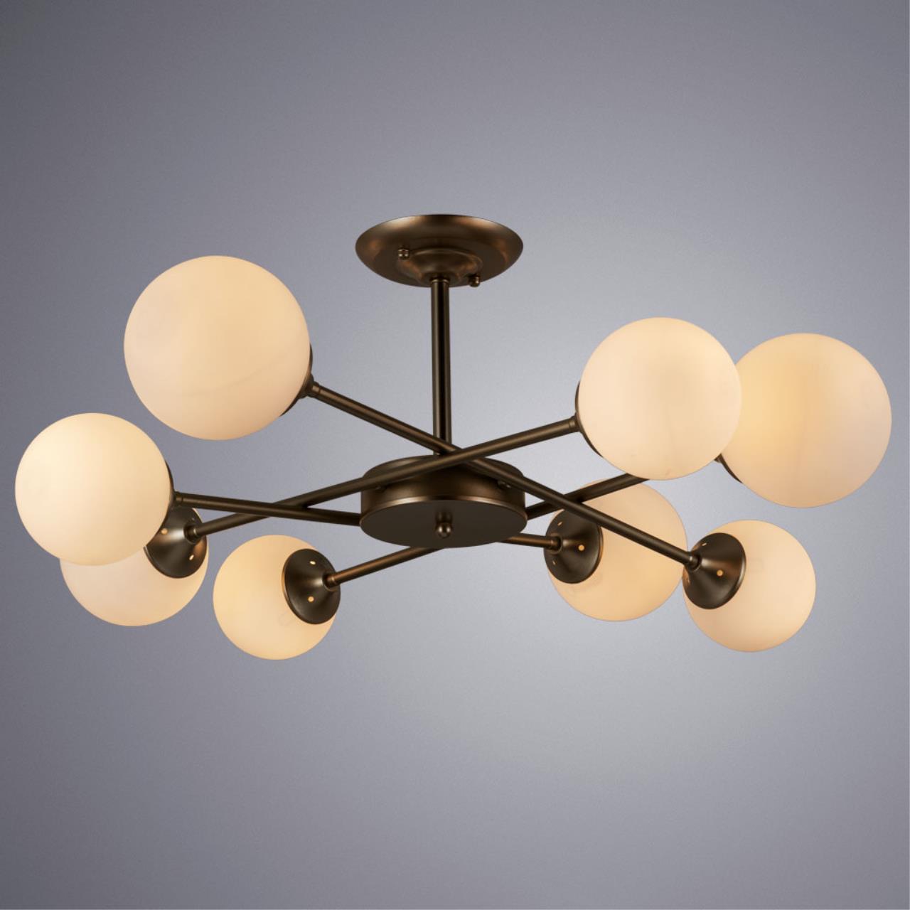 картинка Потолочная люстра Arte Lamp Marco A2703PL-8SG от магазина pro-decor.kz
