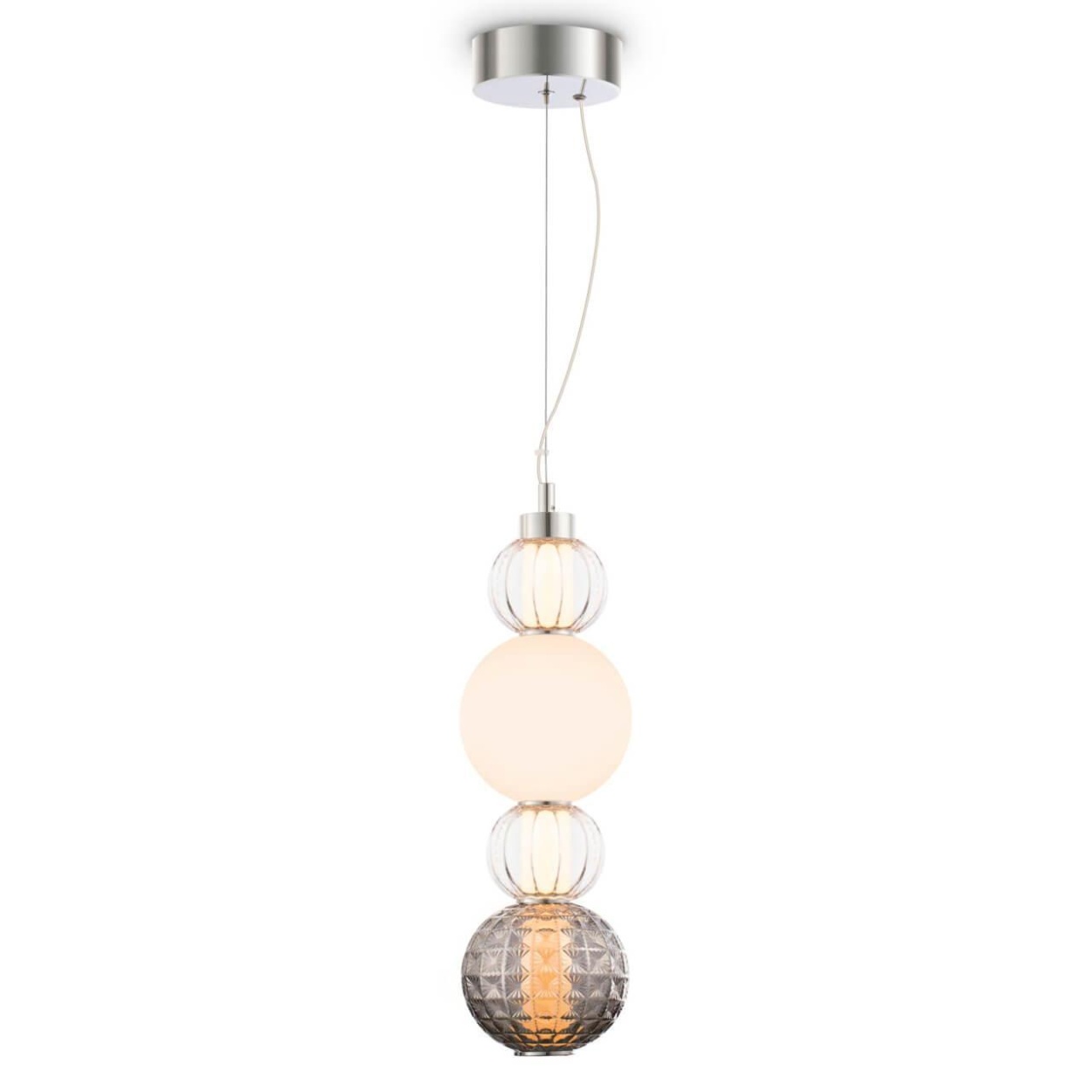 картинка Подвесной светодиодный светильник Maytoni Collar P069PL-L17CH3K от магазина pro-decor.kz