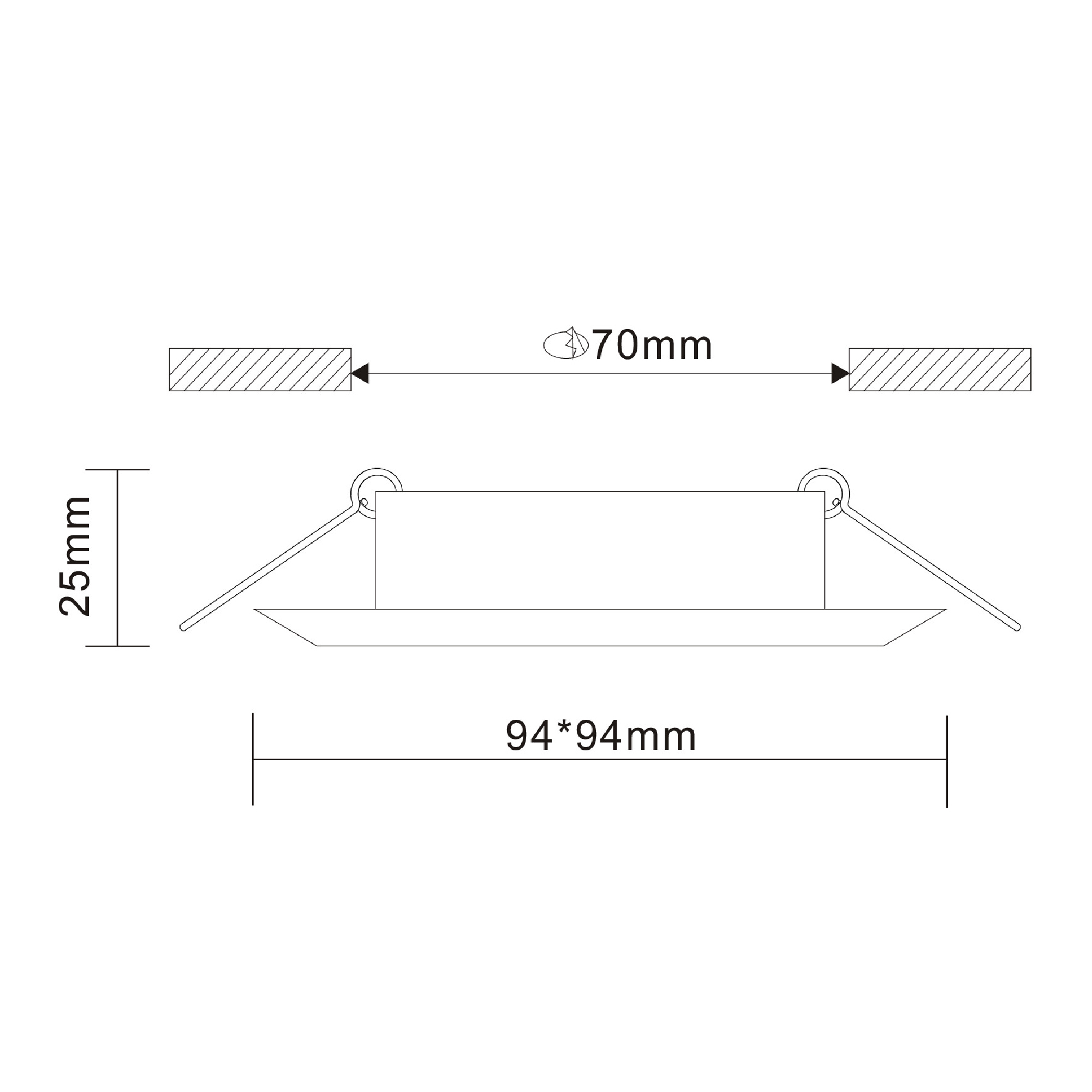 картинка Встраиваемый светильник ST Luce ST204.508.01 от магазина pro-decor.kz