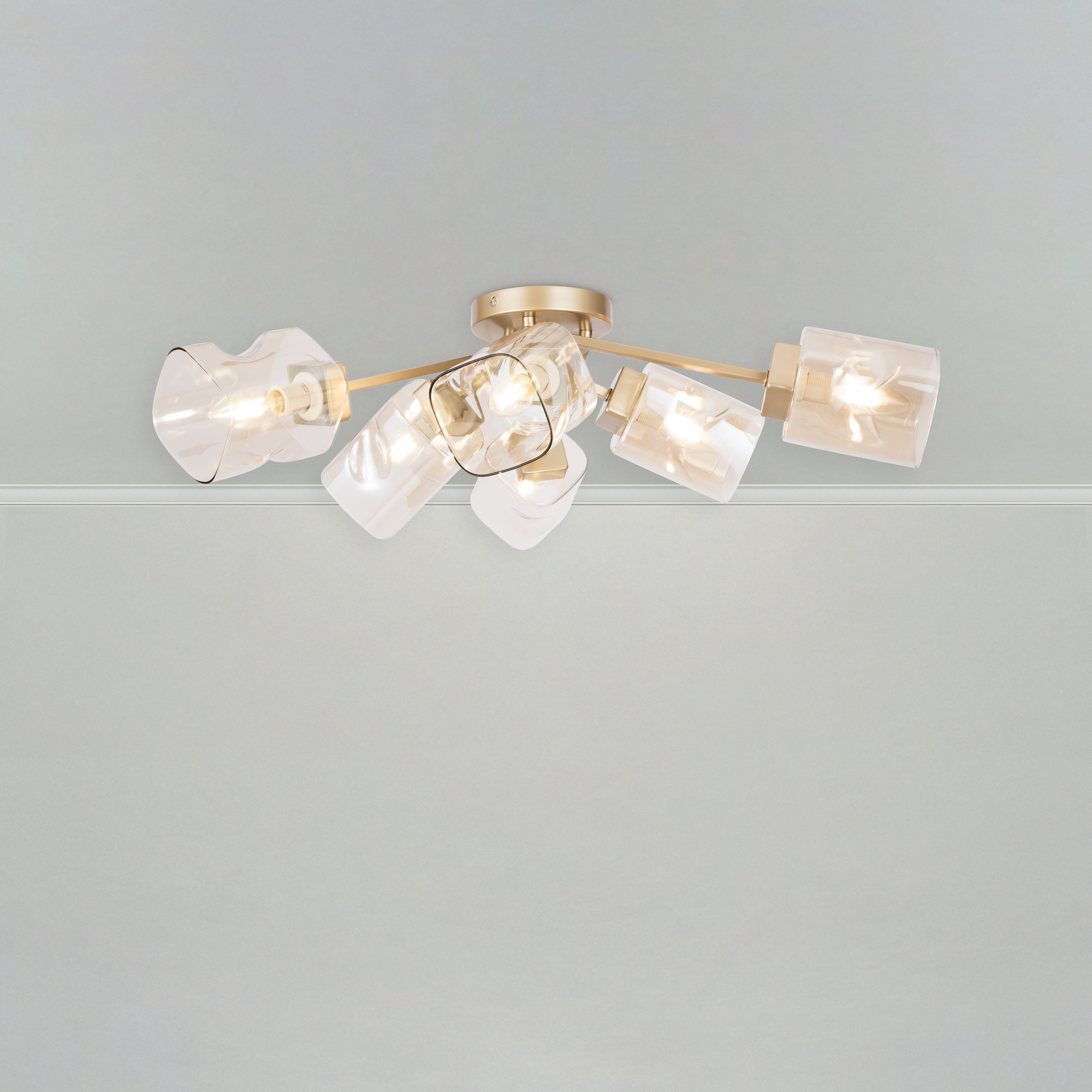 картинка Потолочная люстра Freya Isabella FR5095CL-06G от магазина pro-decor.kz