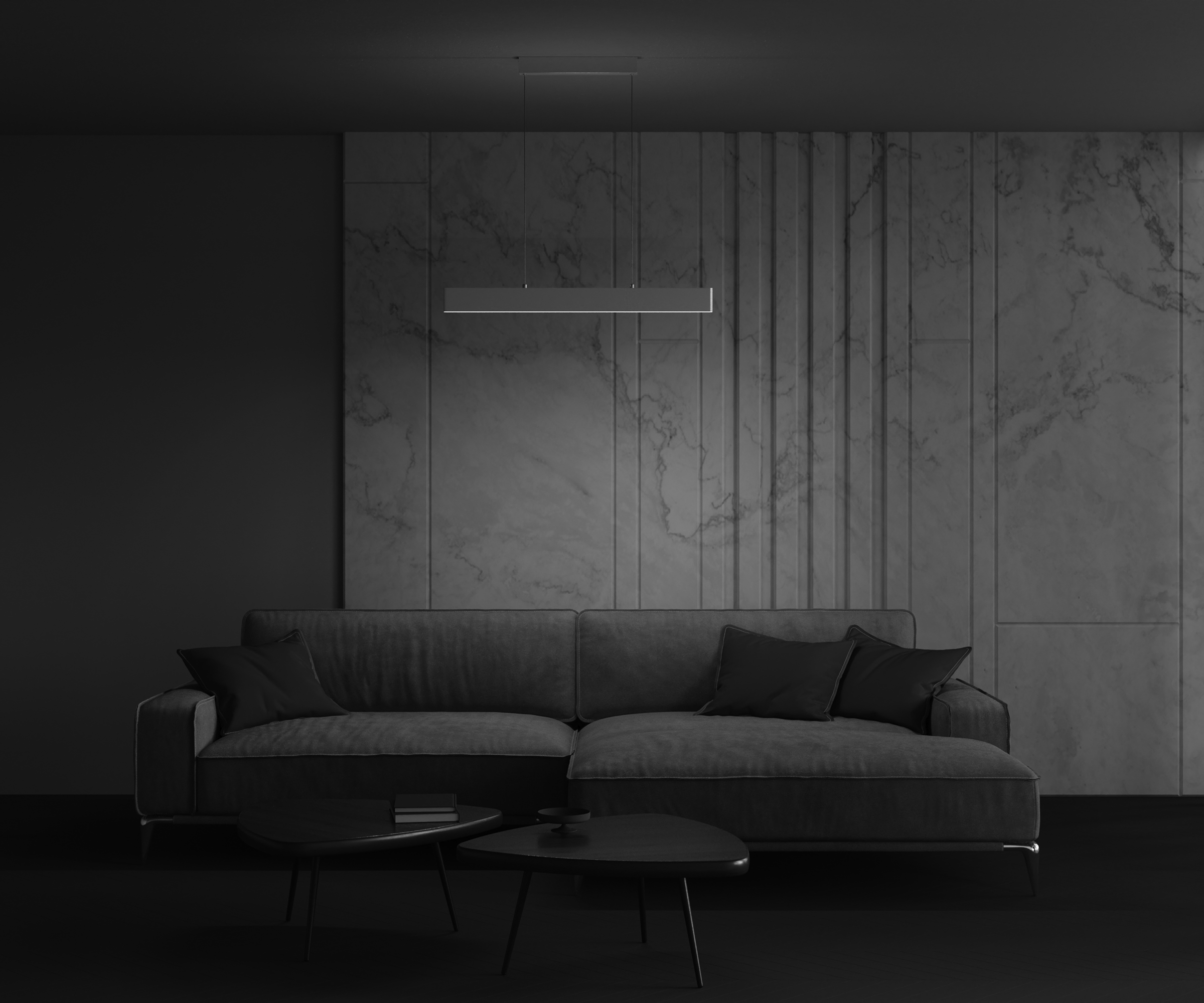 картинка Подвесной светодиодный светильник Maytoni Step P010PL-L23W от магазина pro-decor.kz