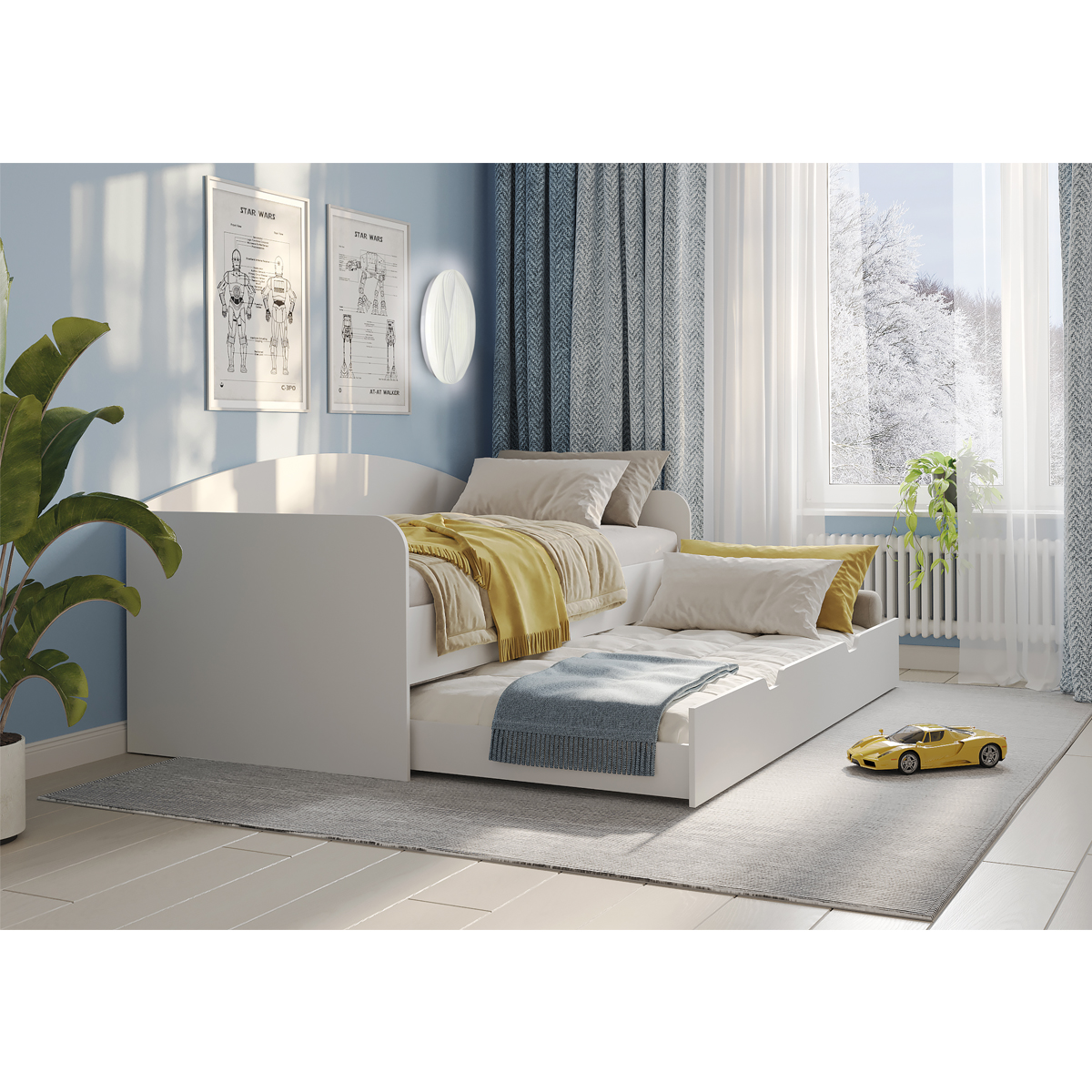 картинка 7686/DL Sonex Светильник настенно-потолочный пульт ДУ HIMAR от магазина pro-decor.kz