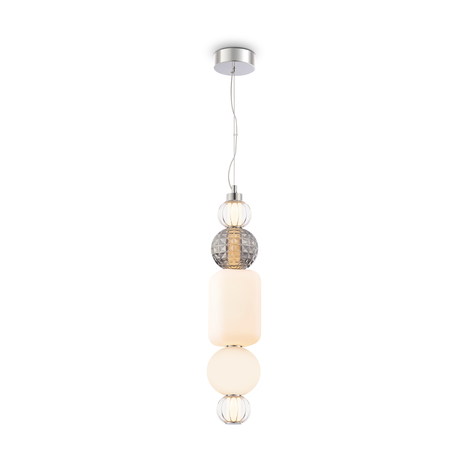 картинка Подвесной светодиодный светильник Maytoni Collar P069PL-L35CH3K от магазина pro-decor.kz