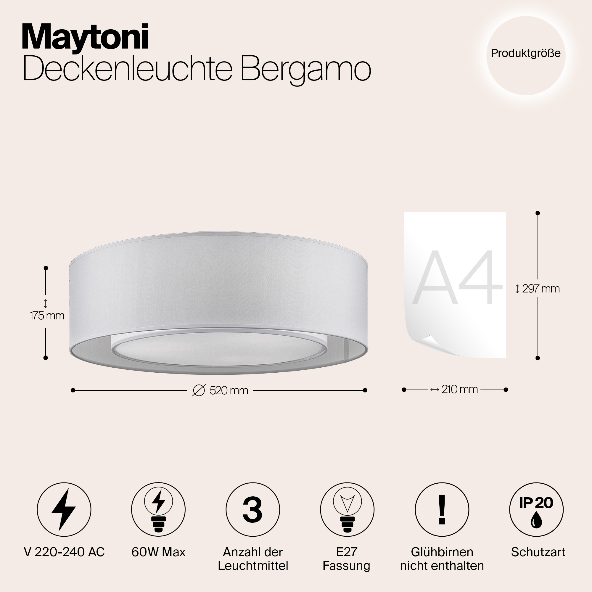 картинка Потолочный светильник Maytoni Bergamo MOD617CL-04GR магазин pro-decor.kz являющийся официальным дистрибьютором в Казахстане картинка Потолочный светильник Maytoni Bergamo MOD617CL-04GR от магазина pro-decor.kz