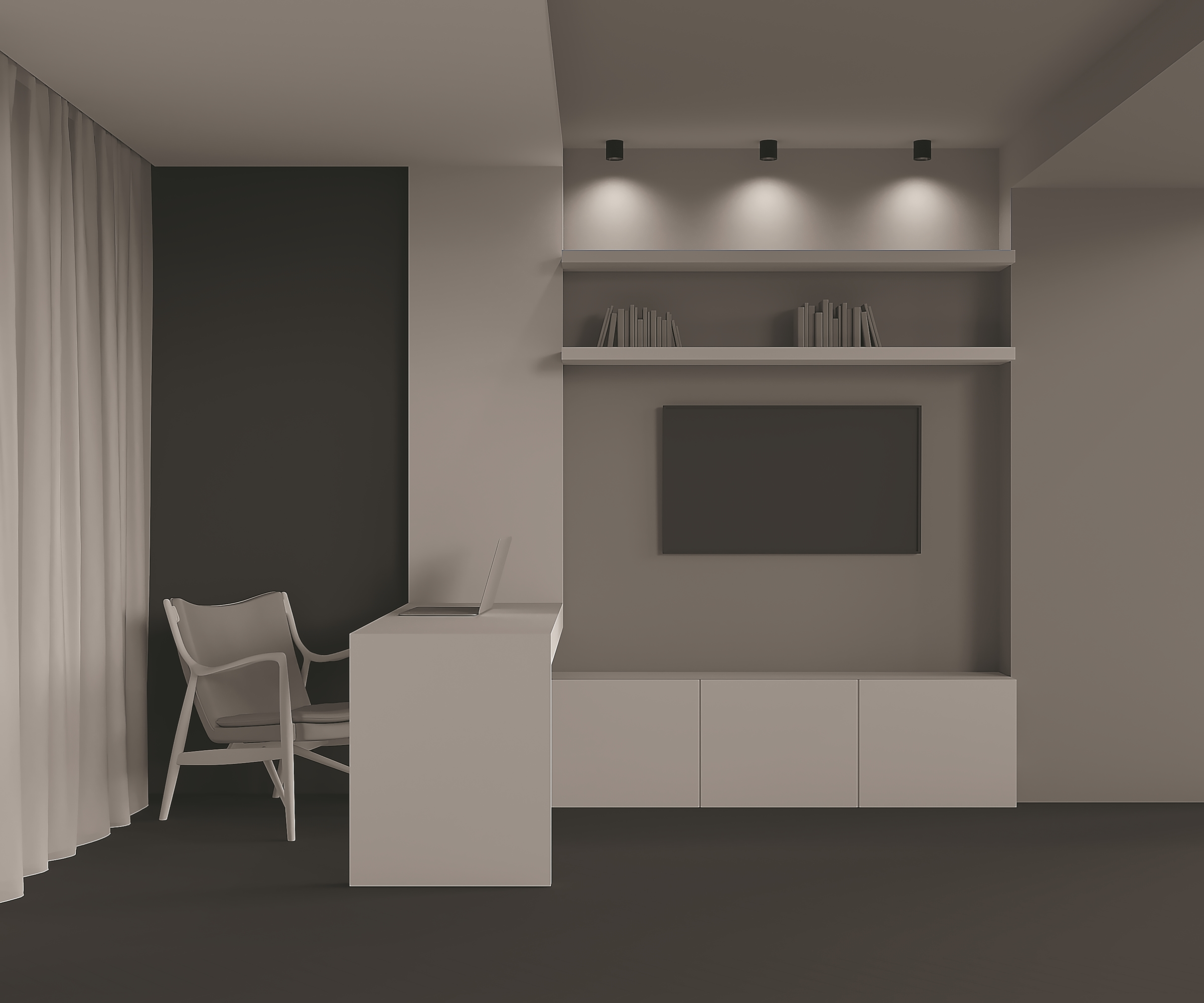 картинка Потолочный светодиодный светильник Maytoni Cover C064CL-L12B4K от магазина pro-decor.kz