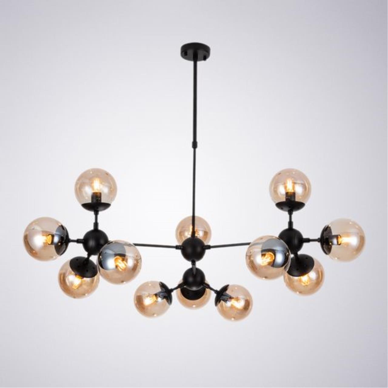 картинка Подвесная люстра Arte Lamp BOLLA A1664SP-12BK от магазина pro-decor.kz
