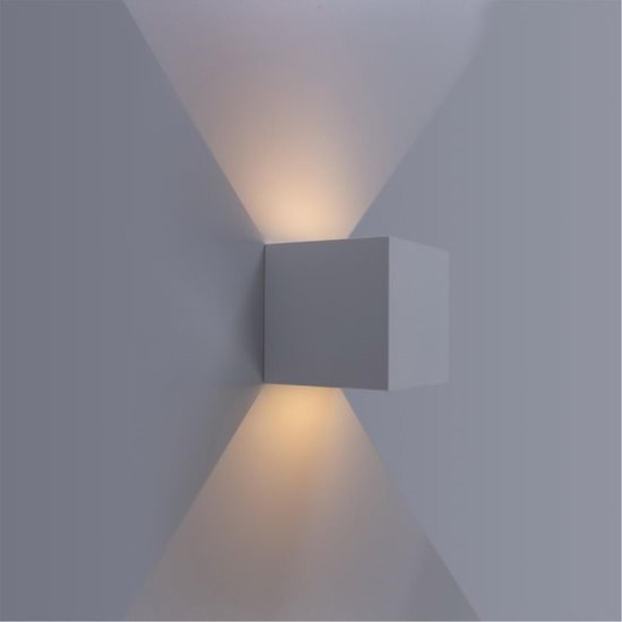 картинка Уличный настенный светодиодный светильник Arte Lamp Rullo A1414AL-1WH магазин pro-decor.kz являющийся официальным дистрибьютором в Казахстане картинка Уличный настенный светодиодный светильник Arte Lamp Rullo A1414AL-1WH от магазина pro-decor.kz