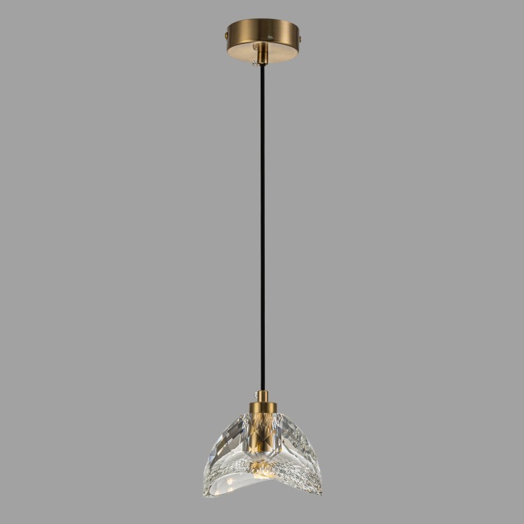 картинка Подвесной светильник Belfast Clifton D33331-1 GL CL  от магазина pro-decor.kz