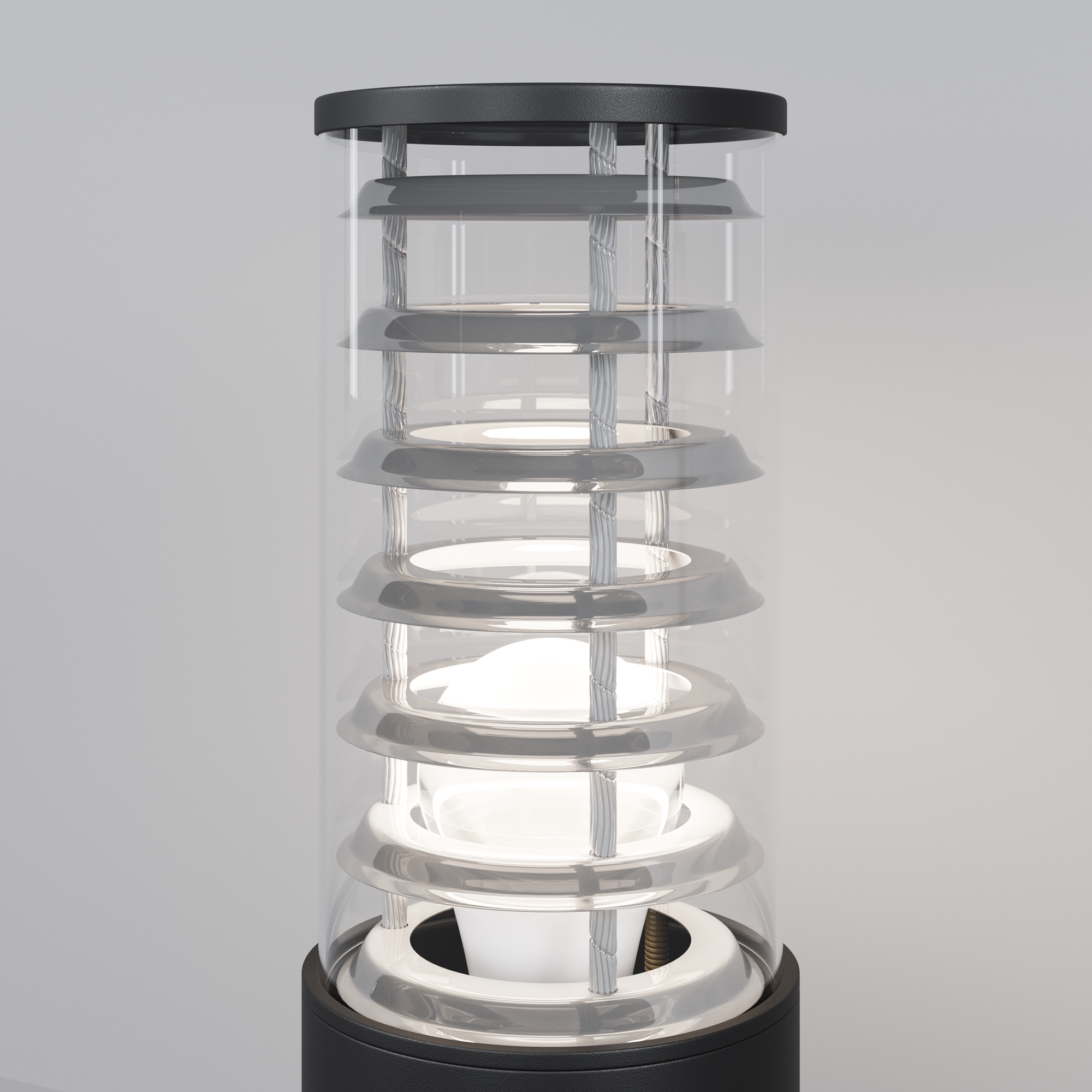 картинка Уличный светильник Maytoni Bronx O576FL-01B от магазина pro-decor.kz