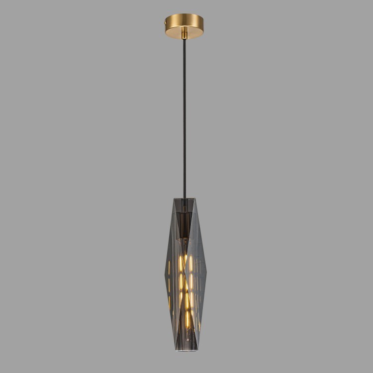 картинка Подвесной светильник Belfast Howard D3312-1 GL GR  от магазина pro-decor.kz