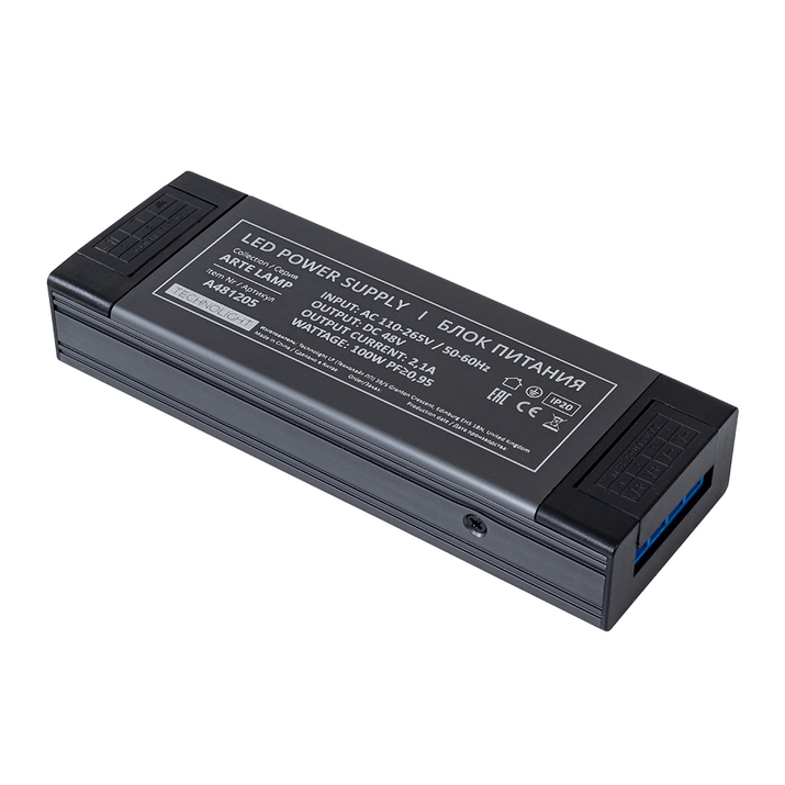 картинка A481205N Преобразователь тока PRO 48В 100Вт 2.1А IP20 от магазина pro-decor.kz