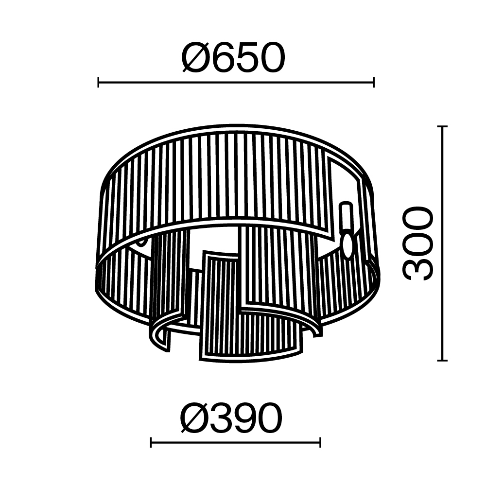 картинка Люстра Maytoni MOD174CL-09G от магазина pro-decor.kz