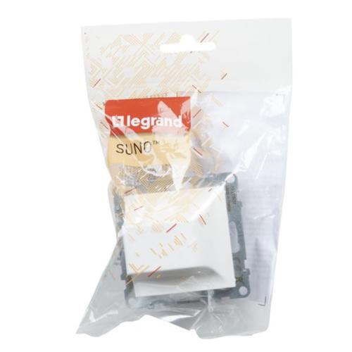 картинка Legrand SUNO. Вывод кабеля с лицевой панелью. Без клемм. 721142 от магазина pro-decor.kz