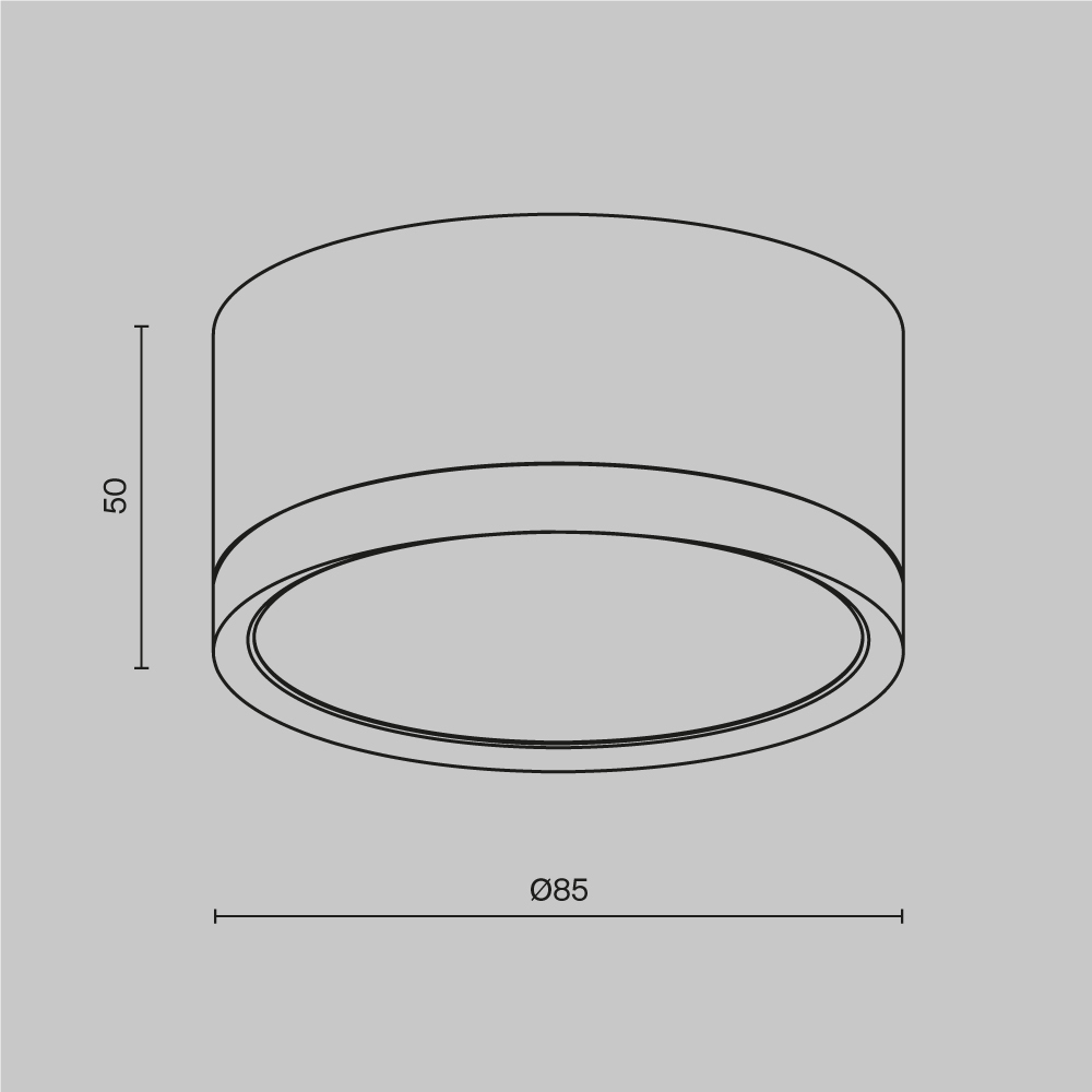 картинка Потолочный светильник Technical C086CL-GX53-SRD-W от магазина pro-decor.kz
