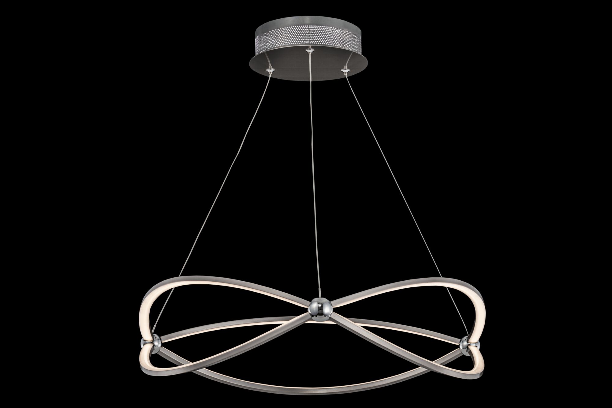 картинка Подвесной светодиодный светильник Maytoni Weave MOD062PL-L45CH3K от магазина pro-decor.kz
