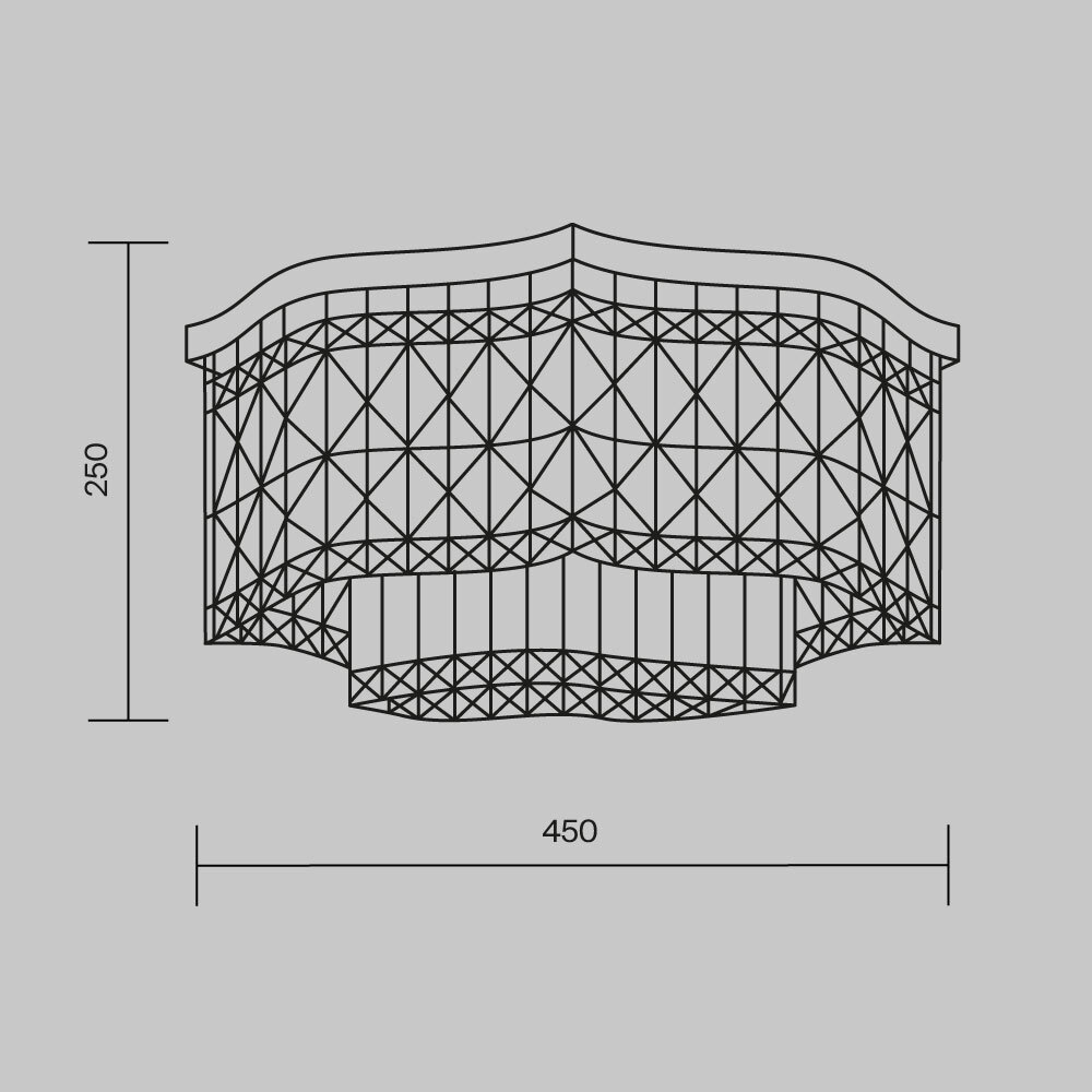 картинка Потолочный светильник Maytoni DIA005CL-06G от магазина pro-decor.kz