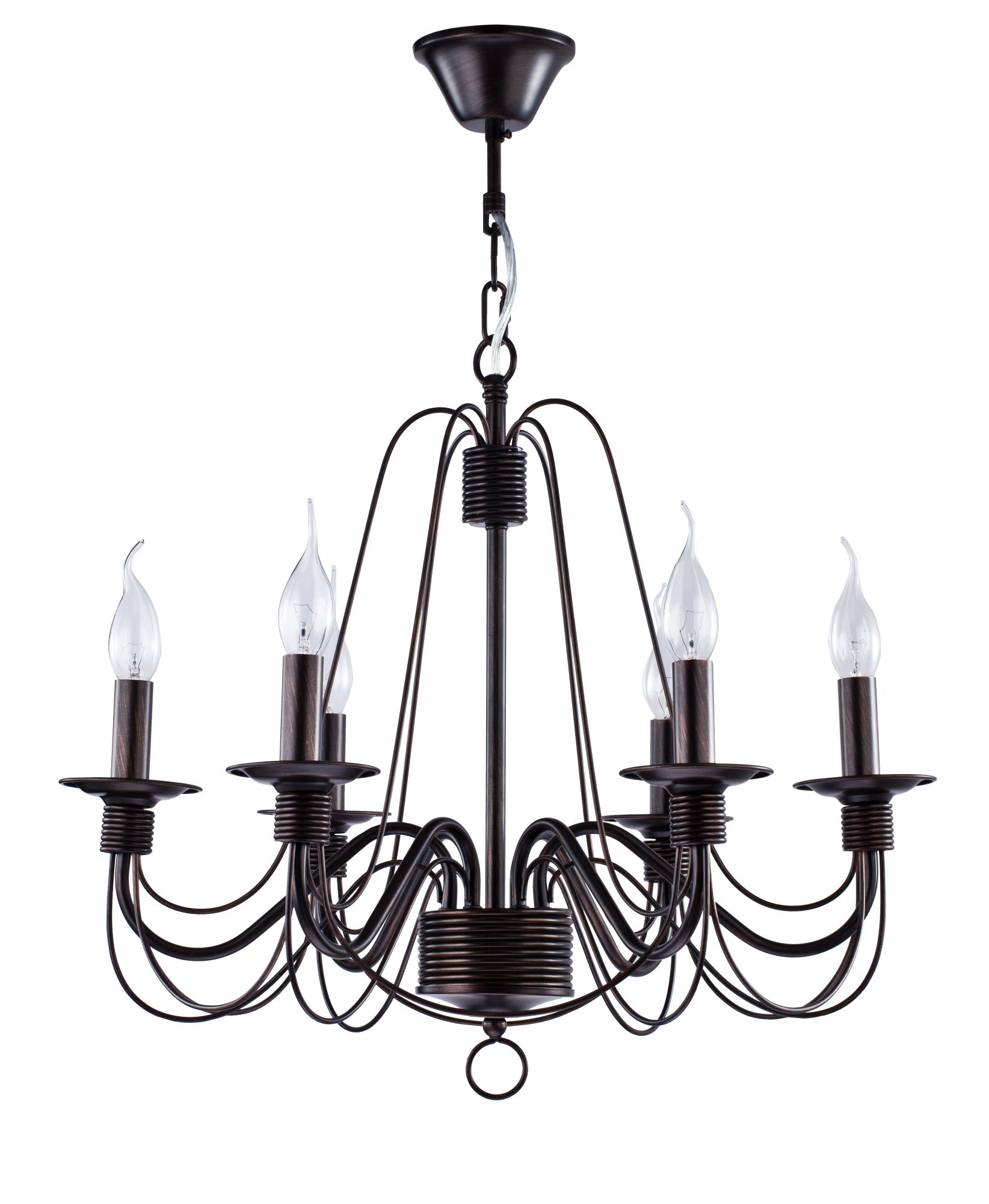 картинка Подвесная люстра Freya Velia FR2046-PL-06-BR от магазина pro-decor.kz