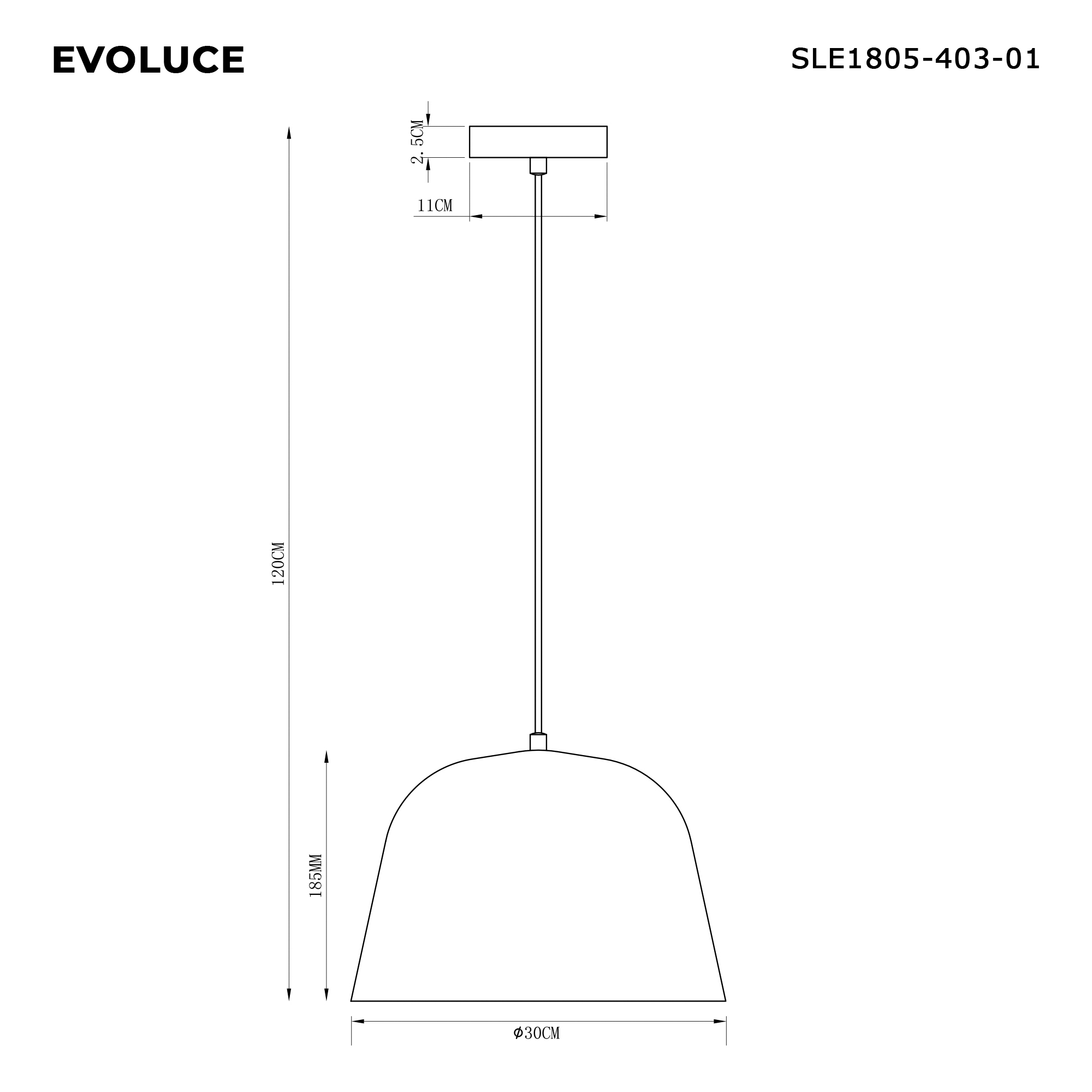 картинка Evoluce SLE1805-403-01 Светильник подвесной  от магазина pro-decor.kz