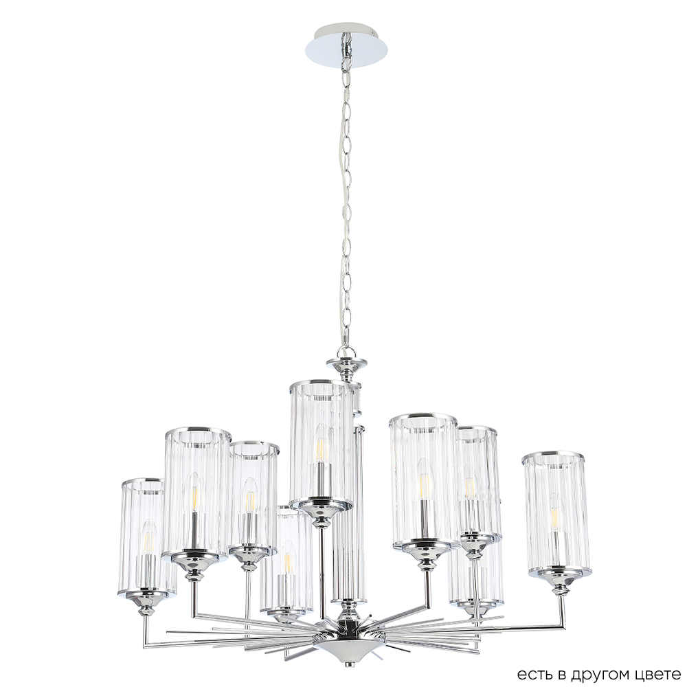 картинка Люстра Crystal Lux GLORIA SP9 CHROME Crystal Lux 1911/309 от магазина pro-decor.kz