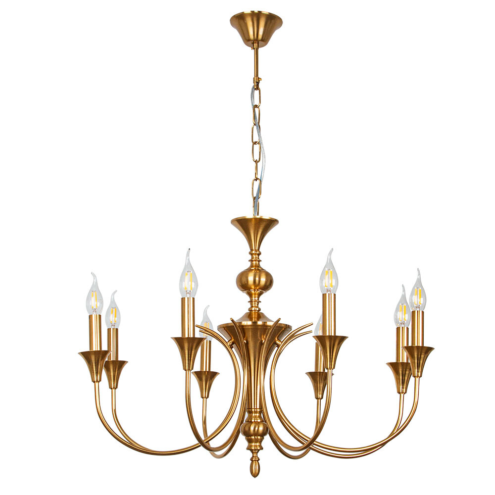 картинка Подвесная люстра Arte Lamp COLLINETTA A4094LM-8PB от магазина pro-decor.kz