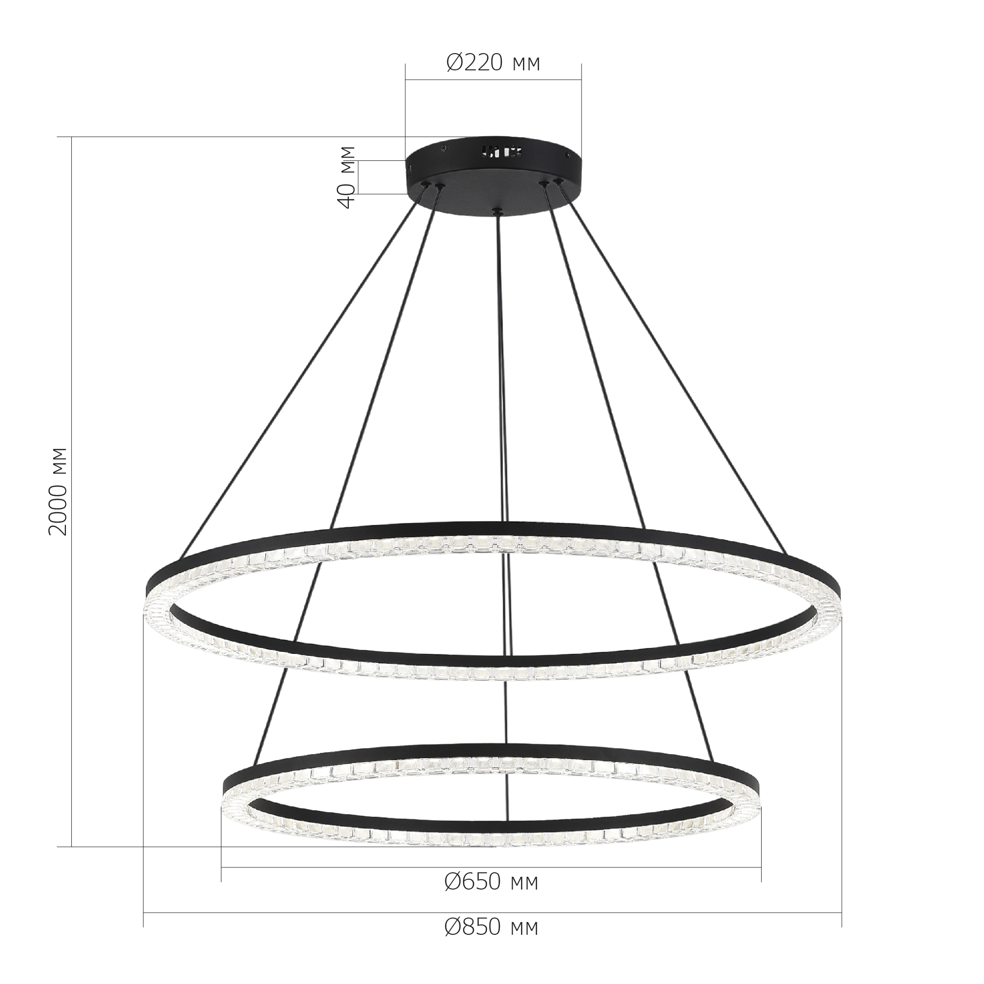 картинка SL1018.403.02 Светильник подвесной ST-Luce EUCLIDICS от магазина pro-decor.kz