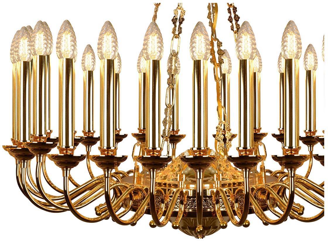 картинка Подвесная люстра iLamp Louvre MD8551-30 GD магазин pro-decor.kz являющийся официальным дистрибьютором в Казахстане картинка Подвесная люстра iLamp Louvre MD8551-30 GD от магазина pro-decor.kz