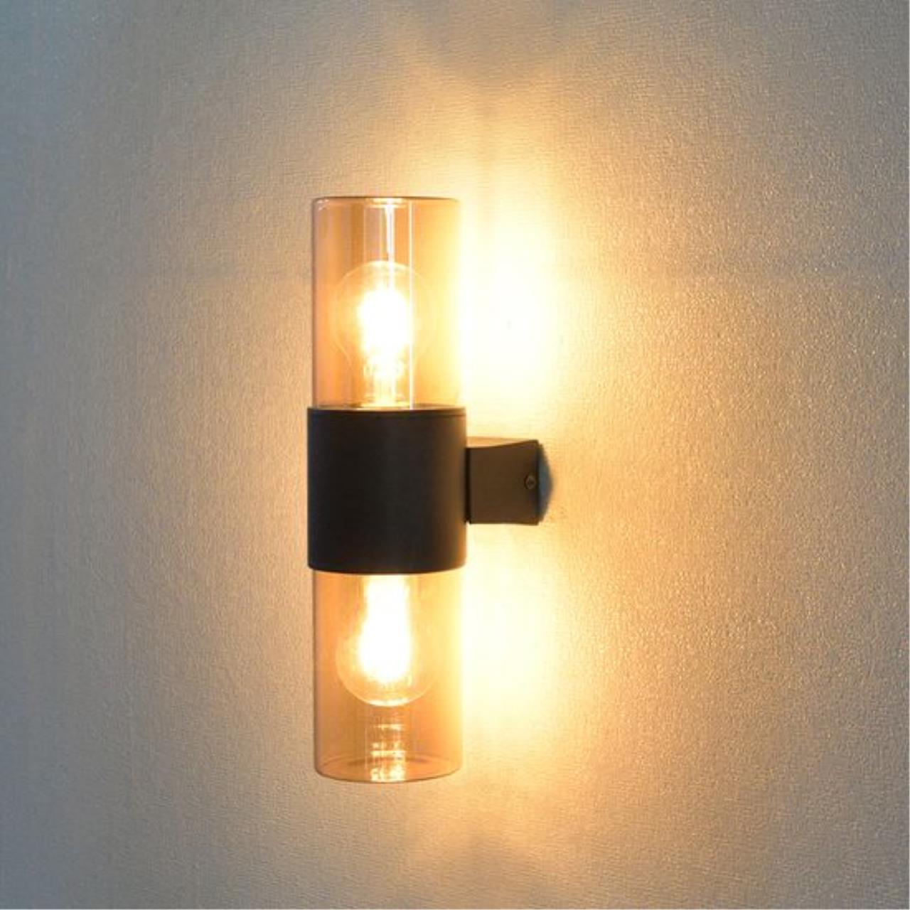 картинка Настенный уличный светильник Arte Lamp SEGINUS A6515AL-2BK от магазина pro-decor.kz