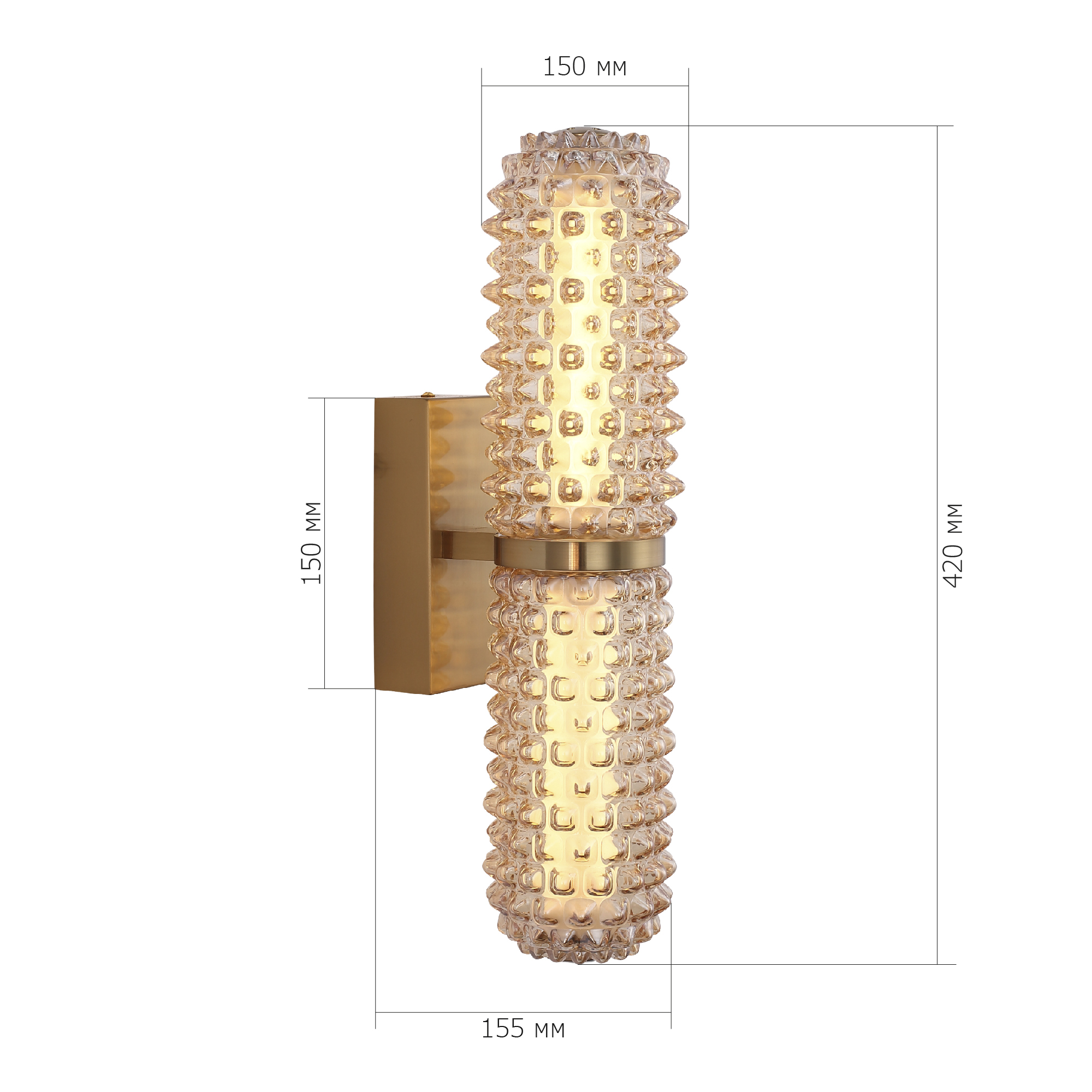 картинка SL6144.301.01 Светильник настенный ST-Luce SAGUARO магазин pro-decor.kz являющийся официальным дистрибьютором в Казахстане картинка SL6144.301.01 Светильник настенный ST-Luce SAGUARO от магазина pro-decor.kz