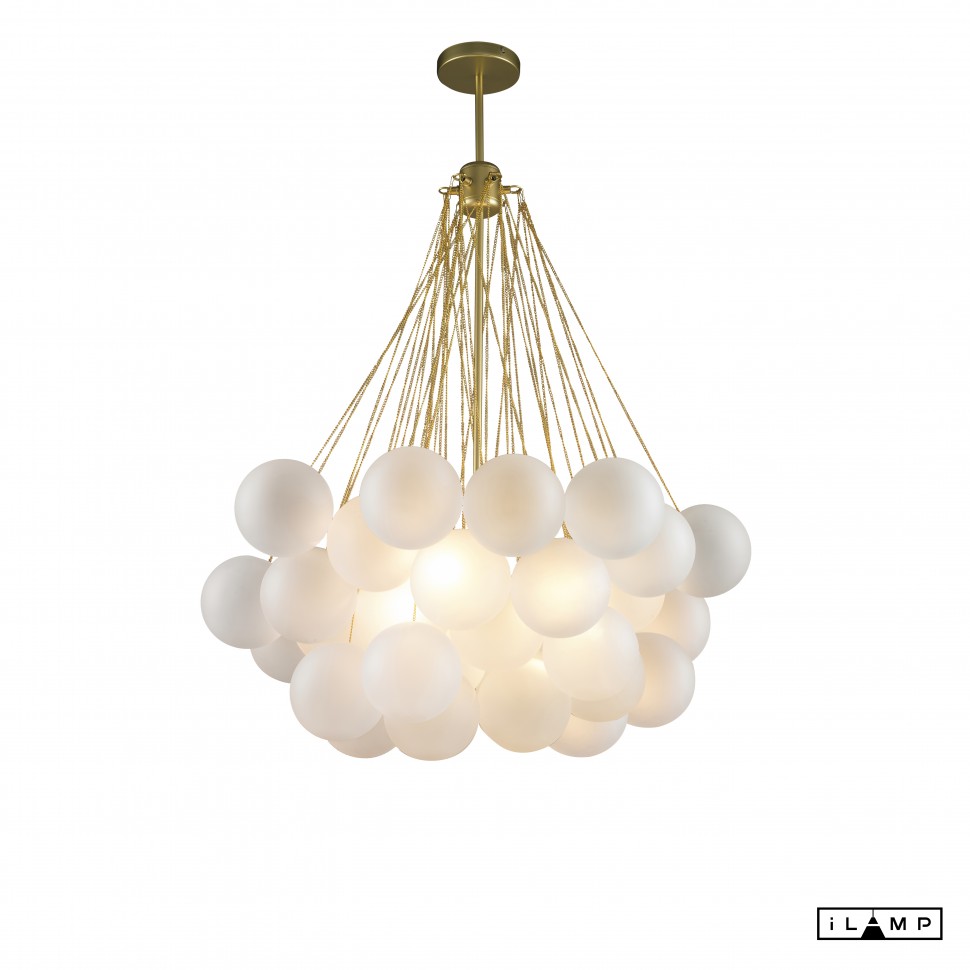 картинка Подвесная люстра iLamp GLOBE 10099P/3-D800 GOLD&WHITE магазин pro-decor.kz являющийся официальным дистрибьютором в Казахстане картинка Подвесная люстра iLamp GLOBE 10099P/3-D800 GOLD&WHITE от магазина pro-decor.kz
