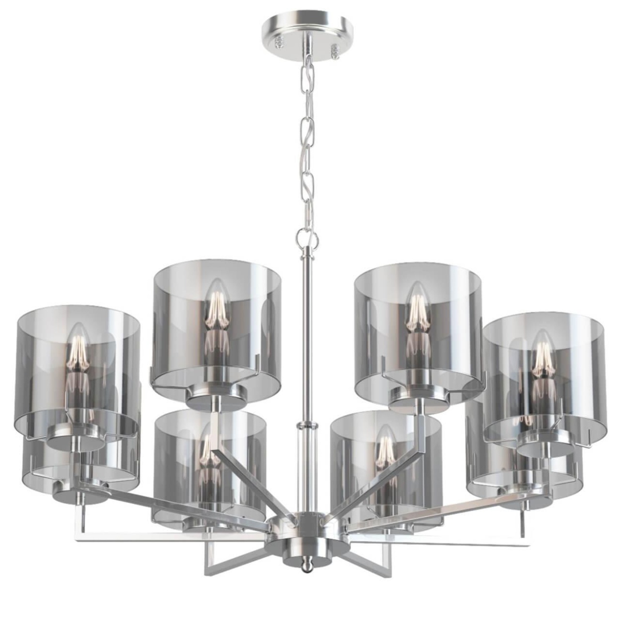 картинка Подвесная люстра Freya Karen FR5096PL-08CH от магазина pro-decor.kz