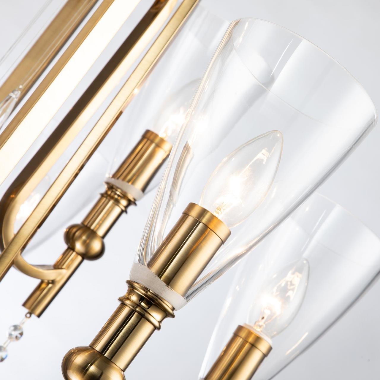 картинка Подвесная люстра Favourite Lyra 2968-9P от магазина pro-decor.kz