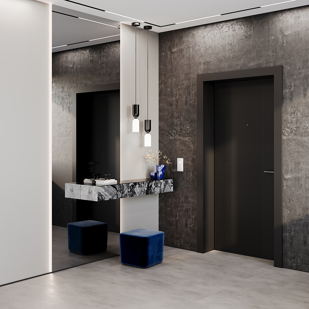 картинка Датчик движения встраиваемый VOLTUM S70, (белый матовый) VLS070502 от магазина pro-decor.kz