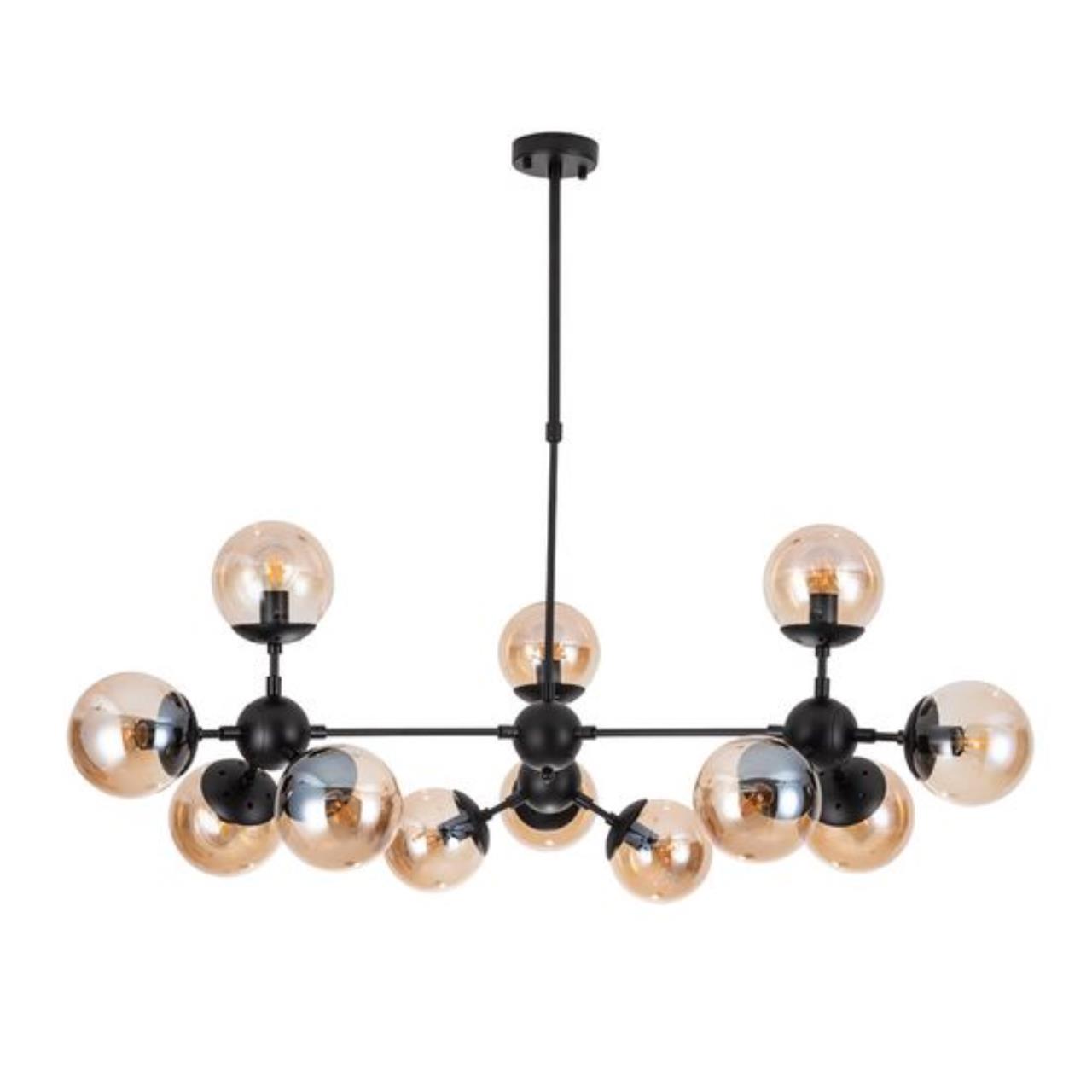 картинка Подвесная люстра Arte Lamp BOLLA A1664SP-12BK от магазина pro-decor.kz