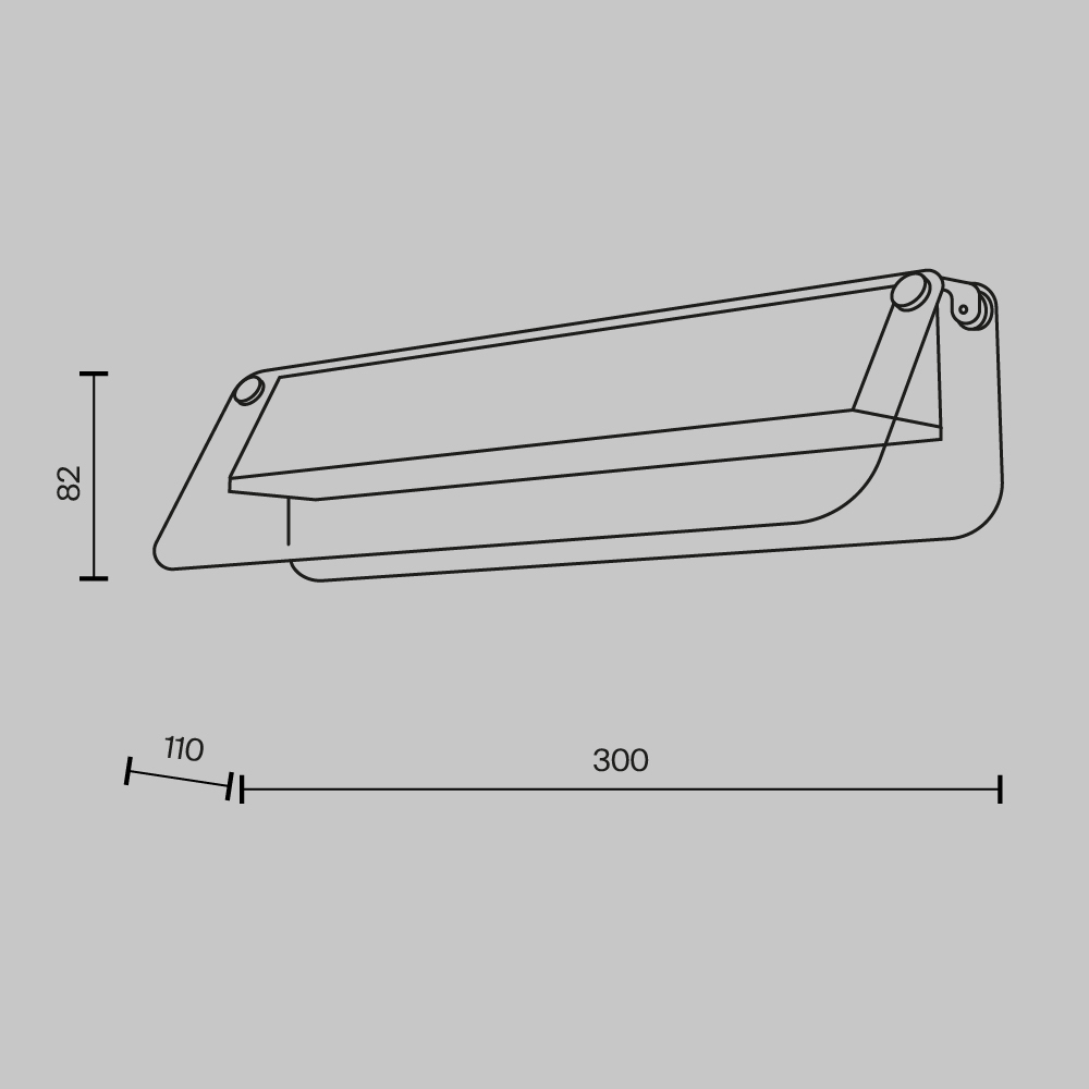 картинка Настенный светильник (бра) Maytoni MOD296WL-L6BC3K от магазина pro-decor.kz