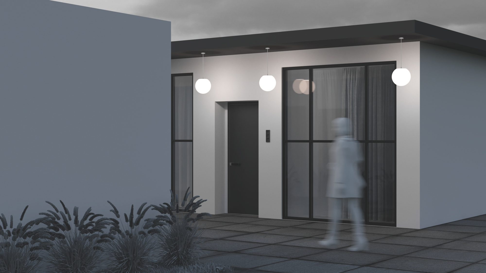 картинка Подвесной светильник Outdoor O594PL-01W от магазина pro-decor.kz