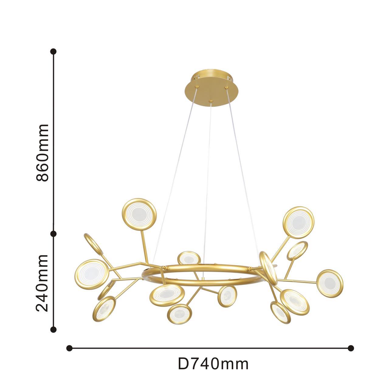 картинка Подвесной светильник Mugs 4253-15P от магазина pro-decor.kz
