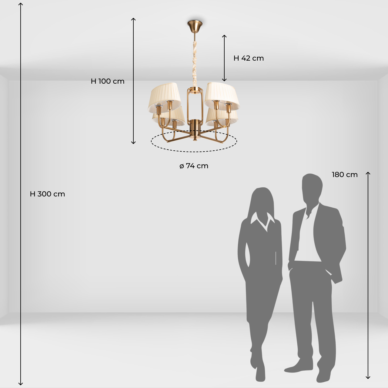 картинка Подвесная люстра MW-Light София 355014608 от магазина pro-decor.kz