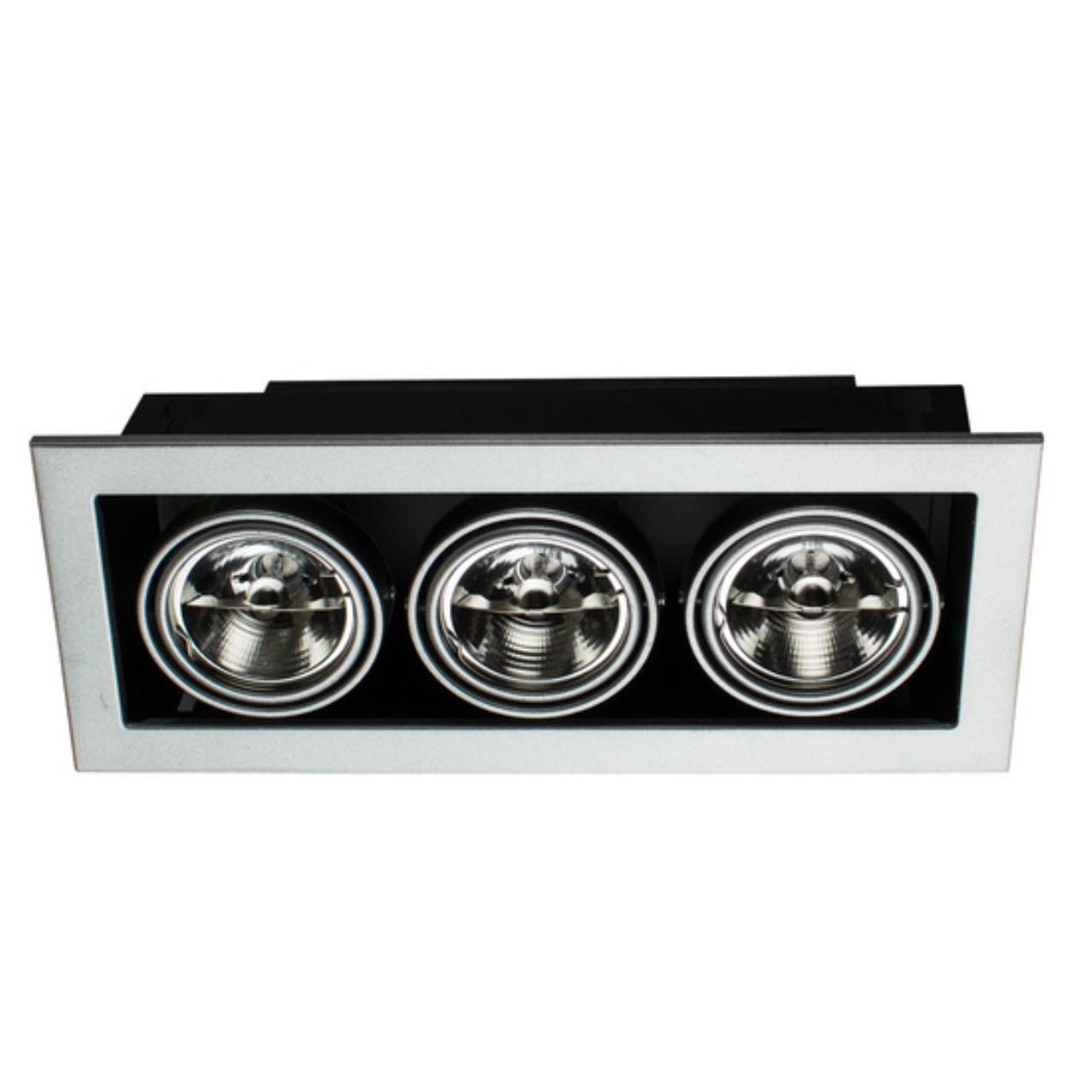 картинка Встраиваемый светильник Arte Lamp Technika A5930PL-3SI магазин pro-decor.kz являющийся официальным дистрибьютором в Казахстане картинка Встраиваемый светильник Arte Lamp Technika A5930PL-3SI от магазина pro-decor.kz