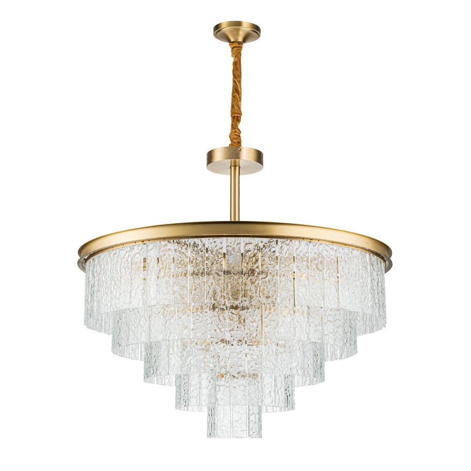 картинка Подвесная люстра Belfast Harland 6308-8 BR CL  от магазина pro-decor.kz