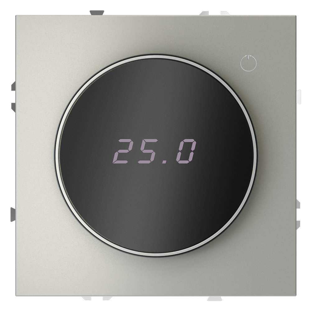 картинка Терморегулятор электронный VOLTUM S70 с индикацией и датчиком, для теплого пола, (сталь) VLS070105 магазин pro-decor.kz являющийся официальным дистрибьютором в Казахстане картинка Терморегулятор электронный VOLTUM S70 с индикацией и датчиком, для теплого пола, (сталь) VLS070105 от магазина pro-decor.kz