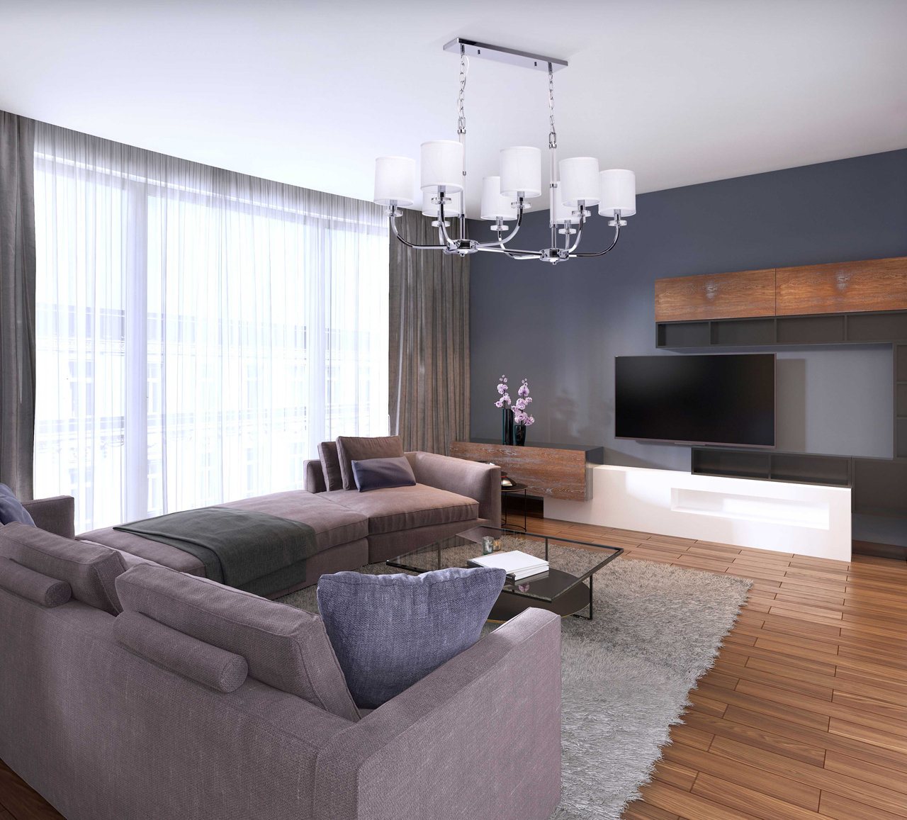 картинка Подвесная люстра Chiaro Палермо 386017108 от магазина pro-decor.kz