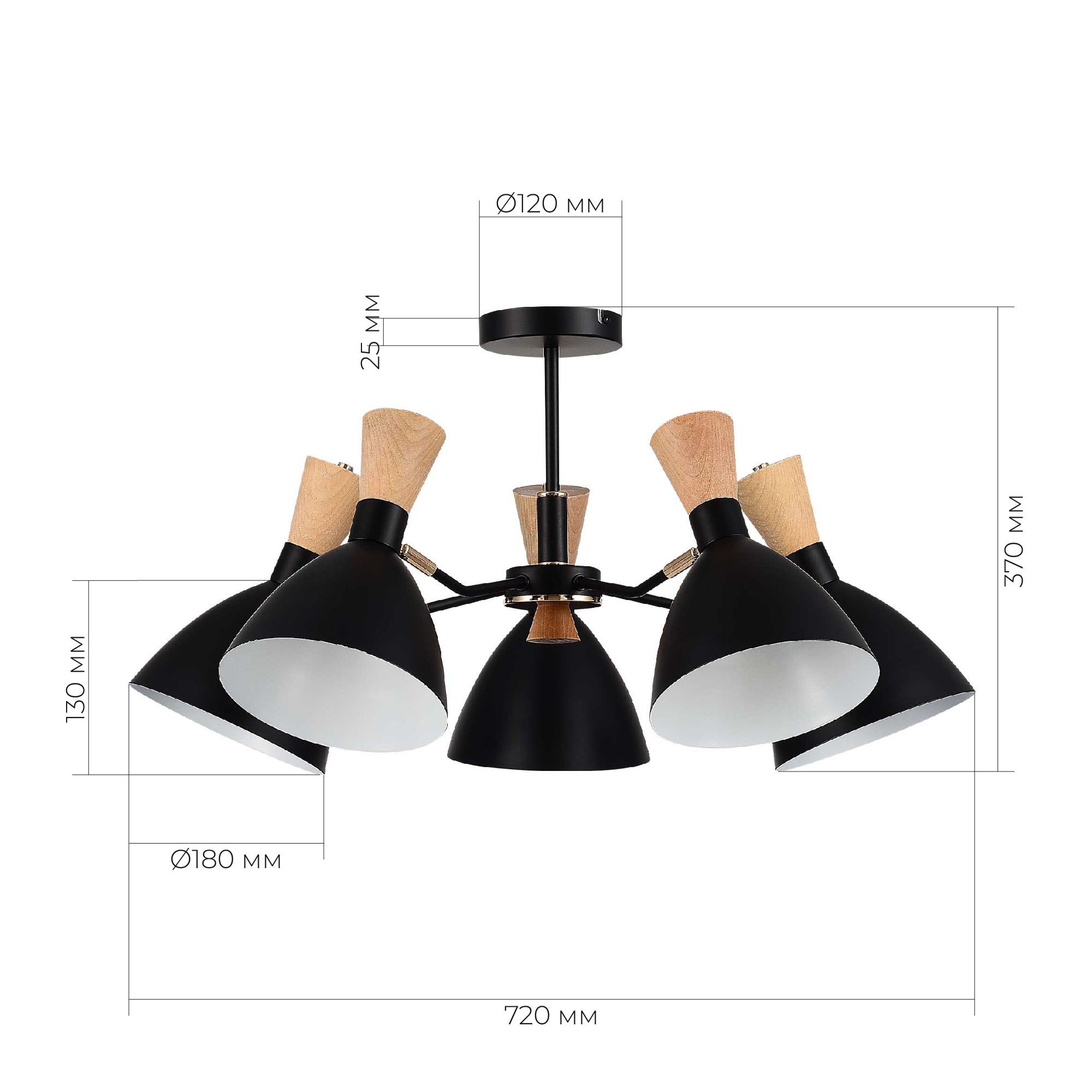 картинка SLE1256-402-05 Люстра VISTA от магазина pro-decor.kz