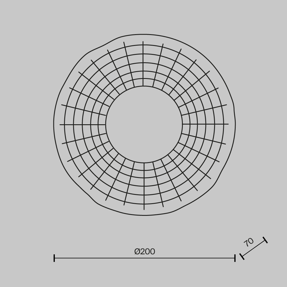 картинка Настенный светильник (бра) Maytoni MOD343WL-L5BS3K2 от магазина pro-decor.kz