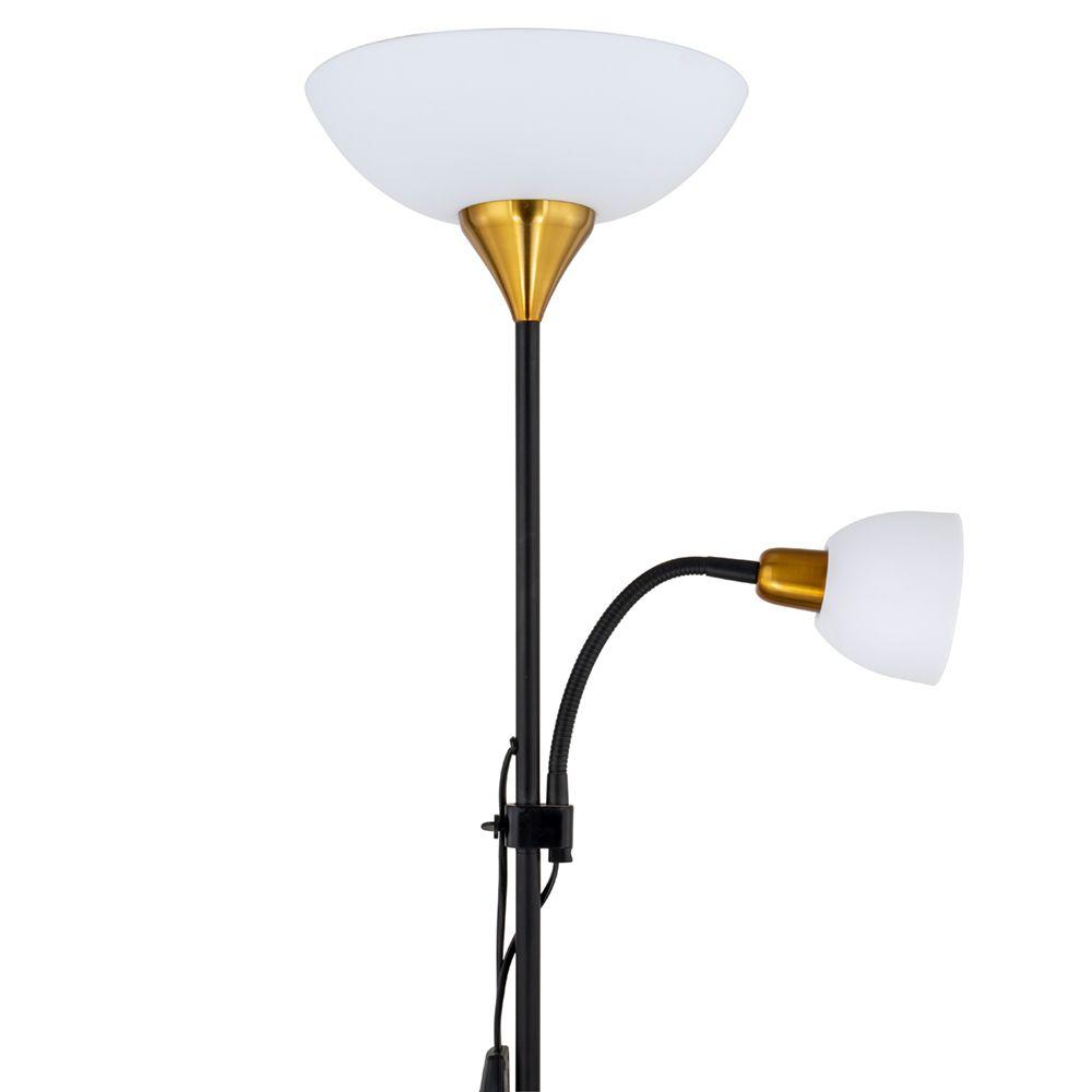 картинка Торшер Arte Lamp Duetto A9569PN-2BK магазин pro-decor.kz являющийся официальным дистрибьютором в Казахстане картинка Торшер Arte Lamp Duetto A9569PN-2BK от магазина pro-decor.kz