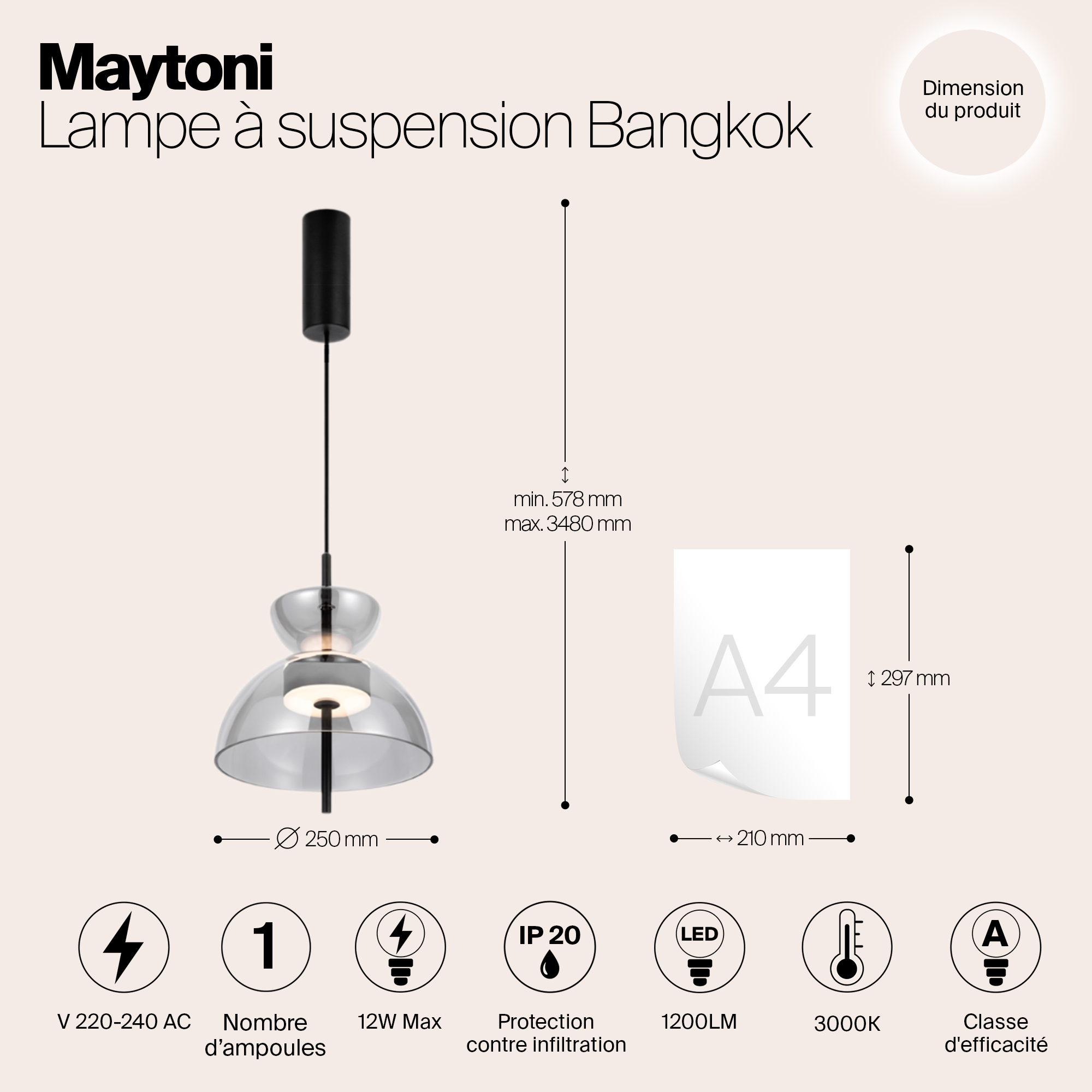 картинка Подвесной светильник Maytoni MOD185PL-L6B3K5 магазин pro-decor.kz являющийся официальным дистрибьютором в Казахстане картинка Подвесной светильник Maytoni MOD185PL-L6B3K5 от магазина pro-decor.kz