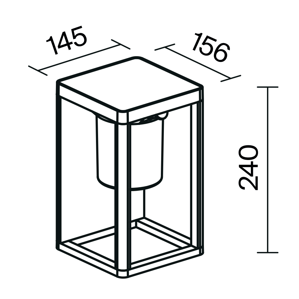 картинка Настенный светильник (бра) Outdoor OSL457WL-L2GF3K от магазина pro-decor.kz