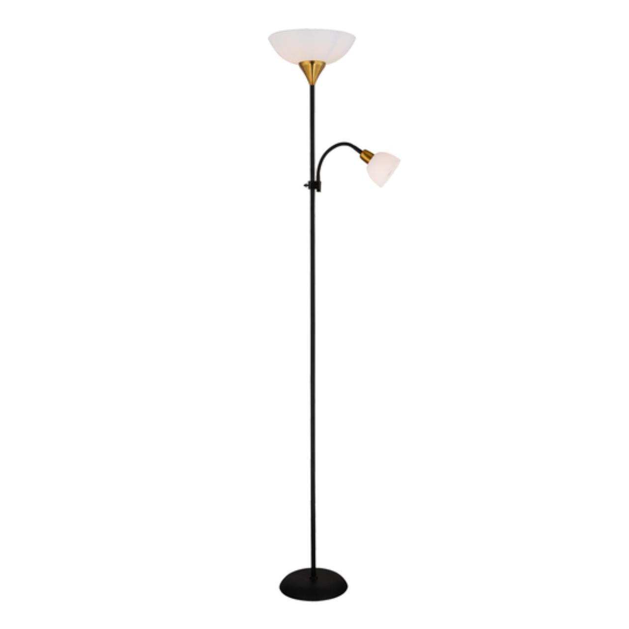 картинка Торшер Arte Lamp Duetto A9569PN-2BK магазин pro-decor.kz являющийся официальным дистрибьютором в Казахстане картинка Торшер Arte Lamp Duetto A9569PN-2BK от магазина pro-decor.kz