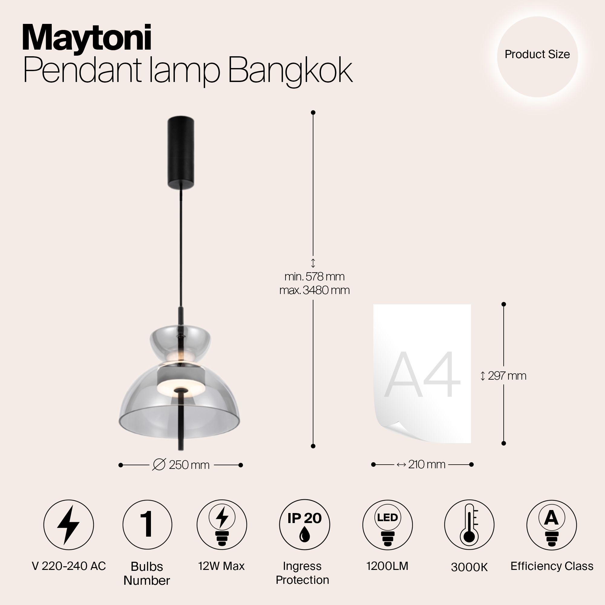 картинка Подвесной светильник Maytoni MOD185PL-L6B3K5 магазин pro-decor.kz являющийся официальным дистрибьютором в Казахстане картинка Подвесной светильник Maytoni MOD185PL-L6B3K5 от магазина pro-decor.kz