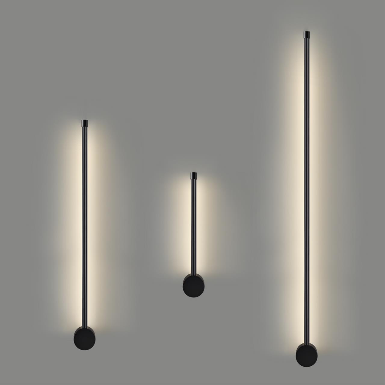 картинка 359361 KONST NT24 000 черный Корпус накладной с драйвером для настенного монтажа светильников 359343-359358 IP20 8-24W 170-265V VITZ от магазина pro-decor.kz